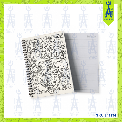 DOUBLE A STAR ANIMAL A5 NOTEBOOK