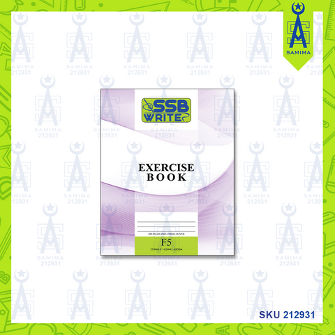 SSB WRITE EXERCISE BOOK F5 200 PAGES