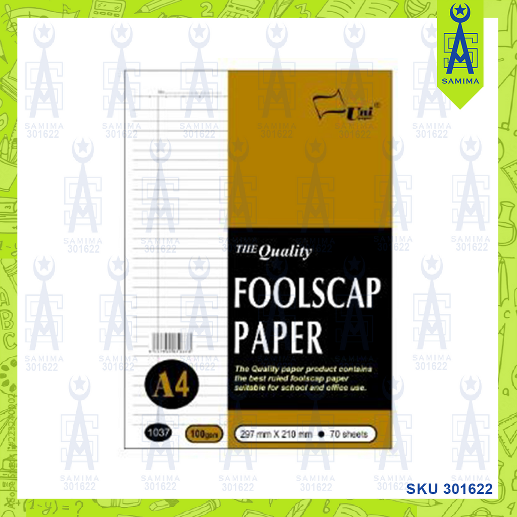 301622UNIFOOLSCAPEPAPERA4100GS