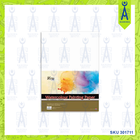 ARTO 36344 WATER COLOUR PAINTING PAPER A4 200G10'S