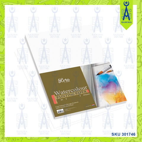 ARTO 36337 WATER COLOR PAINTING PAPER A1 300GSM 5'