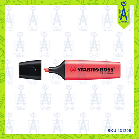 STABILO BOSS HIGHLIGHTER RED