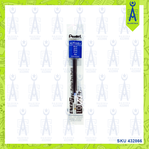 PENTEL ENERGEL REFILL 1.0 MM BLUE METAL TIP LR10-C