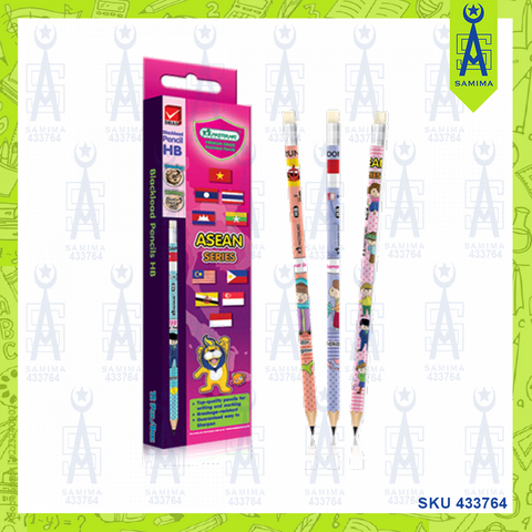 MASTER ART ASEAN BLACK LEAD PENCILS HB 12'S