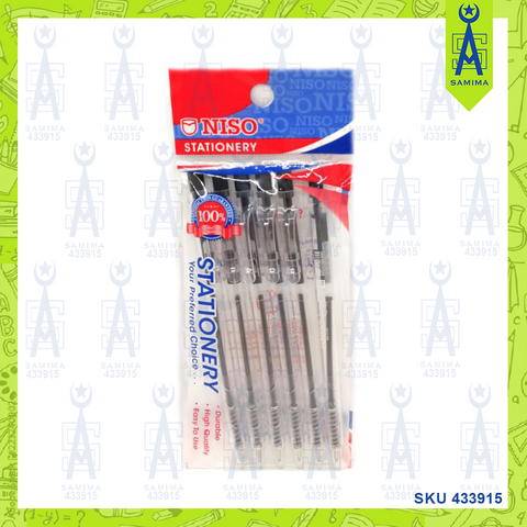 NISO BALL POINT PEN 0.7 MM 838 6'S /PACK BP838BL-6