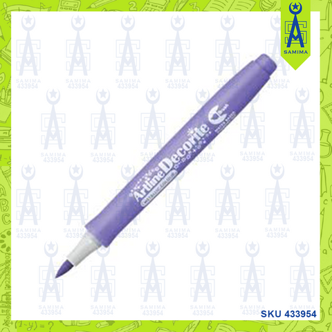 ARTLINE DECORITE BRUSH MARKER METALIC PURPLE