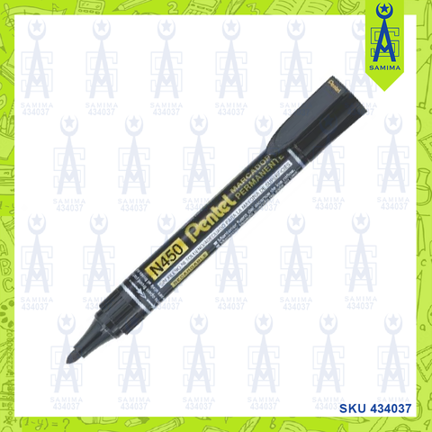 PENTEL PERMANENT MARKER REFILLABLE N450 BLACK