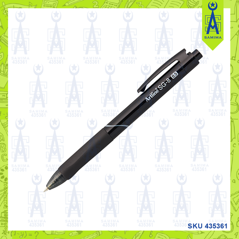 ARTLINE SG-8 RETRACTABLE BALL POINT PEN 1.0MM BLAC