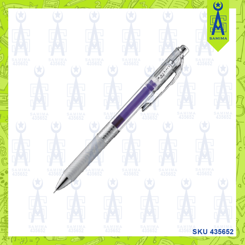 PENTEL INFREE RET GEL PEN 0.7MM BL77TL-V VIOLET