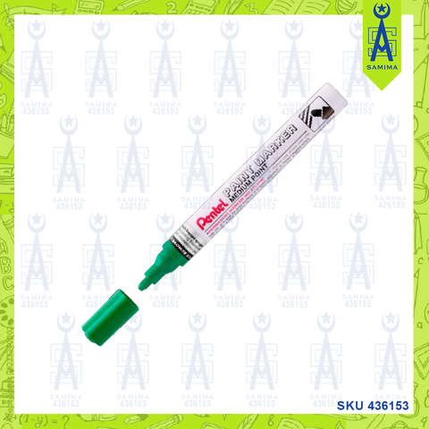 PENTEL PAINT MARKER MEDIUM POINT MMP10-D GREEN