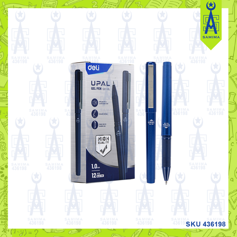 DELI G61-BL UPAL GEL PEN 1.0MM