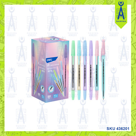 DELI Q6C-BL BALL PEN 07MM