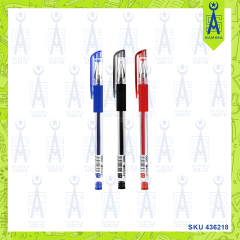 DELI 6600S GEL PEN BLUE 0.5MM 1'S