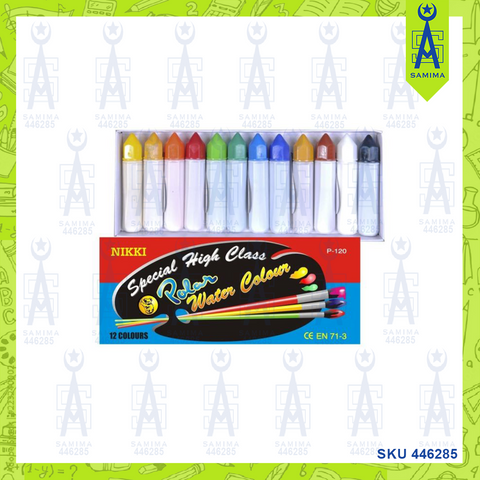 NIKKI WATER COLOUR 12 COLOURS AP120