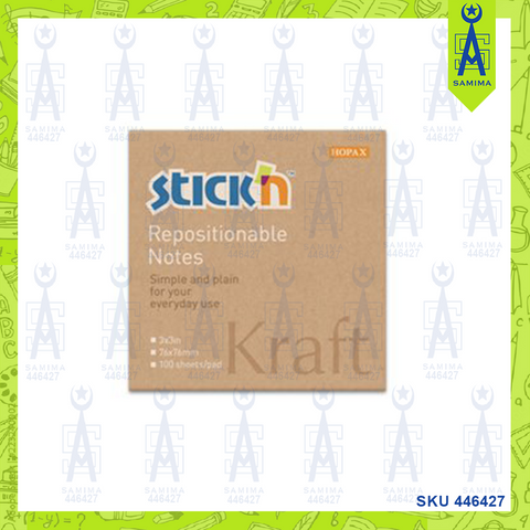 STICK N KRAFT NOTES 3 X 3'' 100 'S
