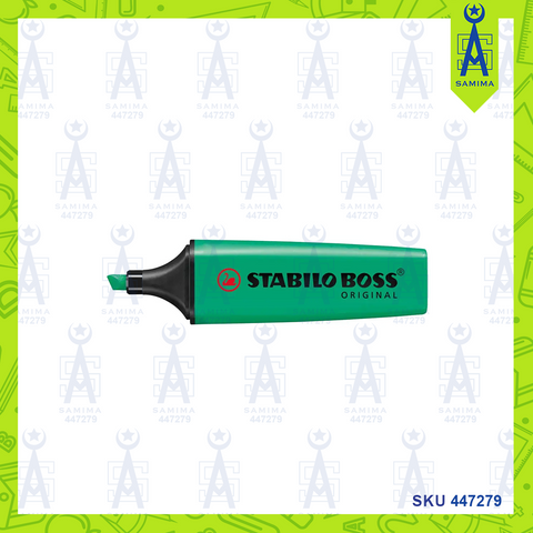 STABILO BOSS HIGHLIGHTER TURQUOISE 70/51