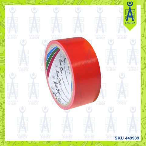 LOUIS CLOTH TAPE 36MM X 7.2M RED