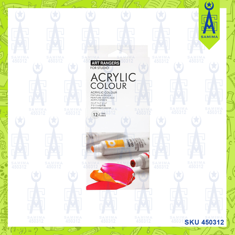 ART RANGERS EA1212C-3 ACRYLIC COLOUR 12 X 12ML