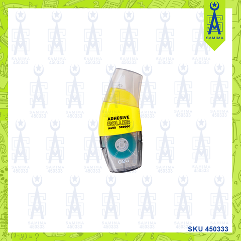 DELI A49011 ADHESIVE ROLLER 6MM X 8M / CARD