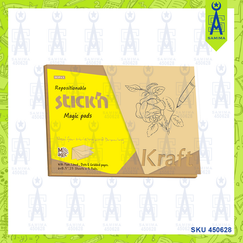 HOPEX 21809 KRAFT MAGIC PADS 6 X 8.5'' 5PADS / 1