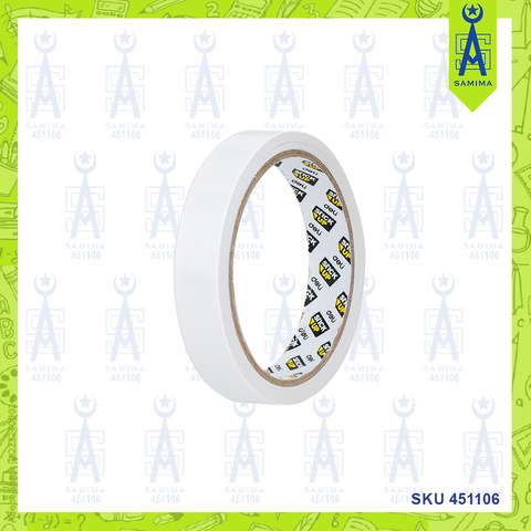 DELI 30406 DOUBLE SIDED TAPE 18MM X 10Y