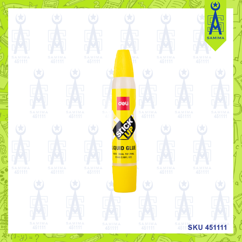 DELI A21310 STICK UP DUAL TIP LIQUID GLUE 35ML