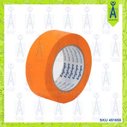 LOY COLOUR HT MASKING TAPE 48MM X 20Y ORANGE
