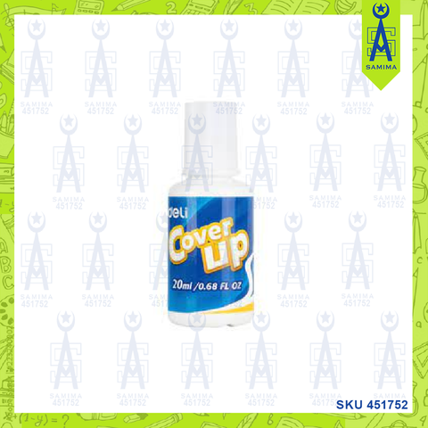 DELI 39291 CORRECTION FLUID COVER UP 20ML