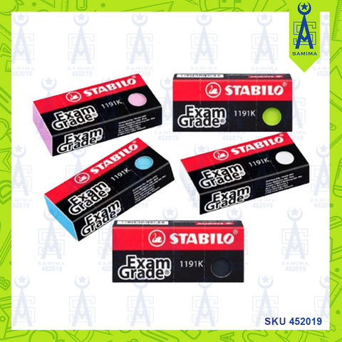 STABILO EXAM GRADE ERASER 1191K COLOUR BIG