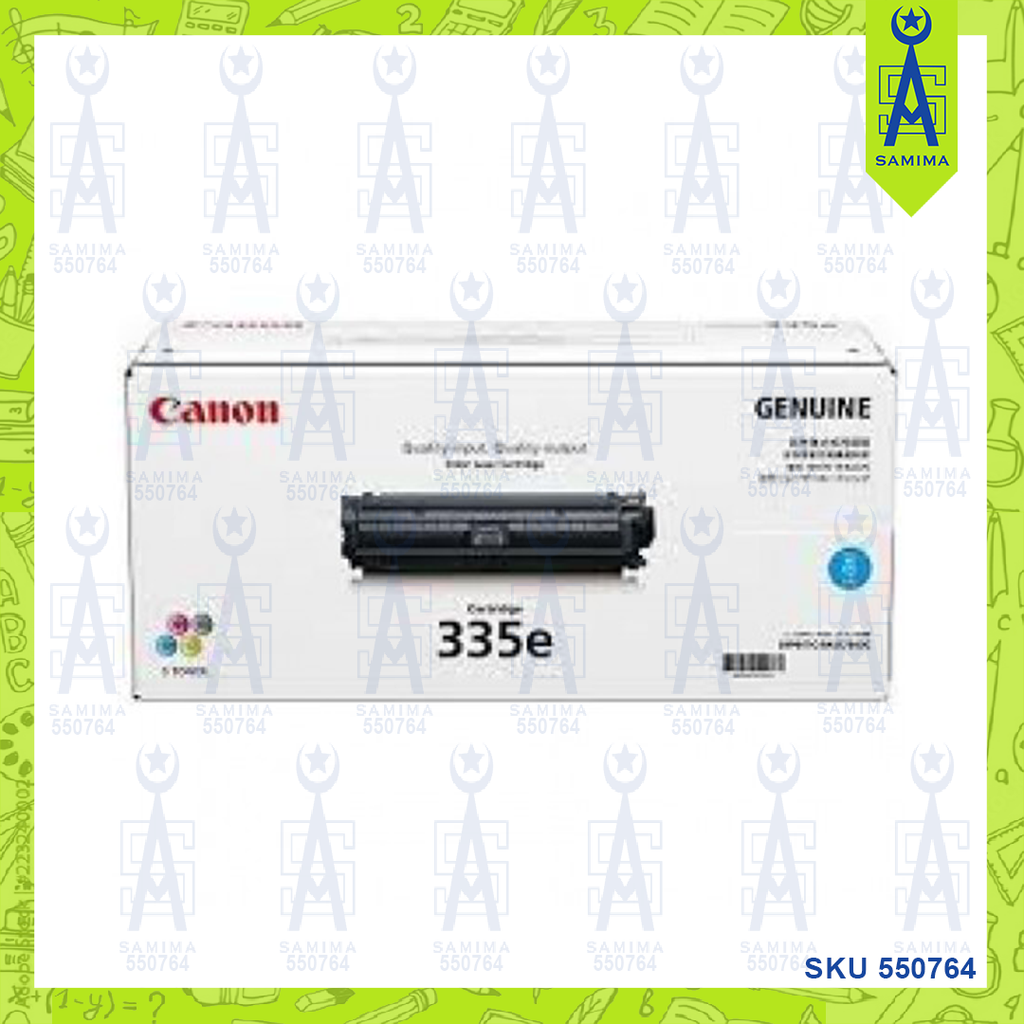 CANON 335E CYAN TONER CARTRIDGE  Samima