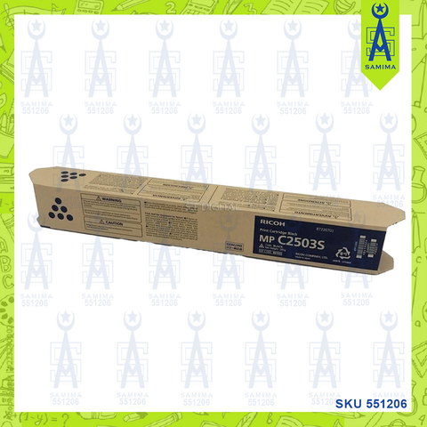 RICOH MP C2503S BLACK CARTRIDGE TONER