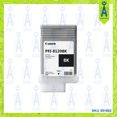 CANON PFI-8120BK BLACK INK CARTRIDGE 4911(TM-5300)
