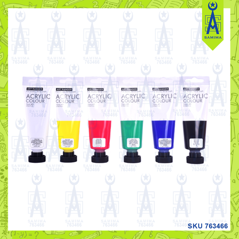 ART RANGERS ACRYLIC NEON COLOUR 6 X 75ML