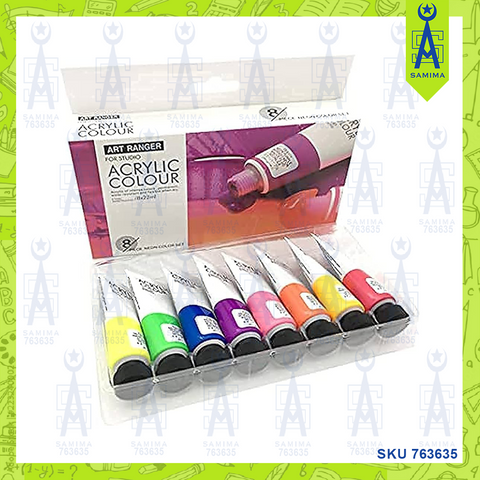 ART RANGERS FEA0822T-N ACRYLIC COLOUR 8 X 22ML