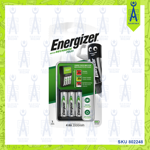 ENERGIZER RECHARE MAXI CHARGER 4AA 2000 mAH