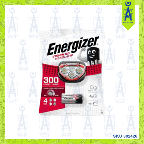 ENERGIZER VISION HD HEAD LAMP W/ AAA BATTERY