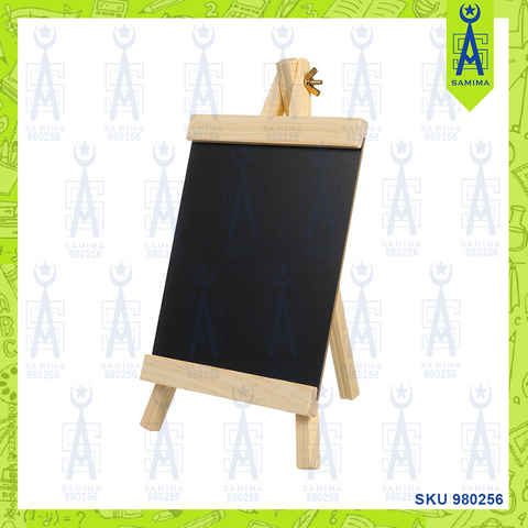 BLACK BOARD 16 X 29CM W / EASEL STAND