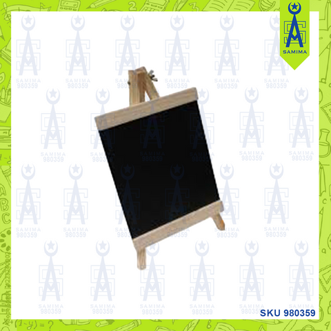 BLACK BOARD 12 X 23CM W / EASEL STAND
