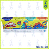 HB PLAY-DOH CLASSIC COLOUR SET 448G 4'S