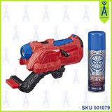 HB SPIDERMAN WEB-CYCLONE BLASTER 3IN1 WEB FLUID
