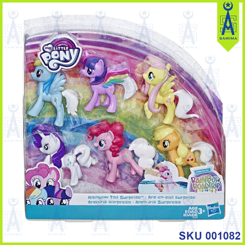 MY LITTLE PONY RAINBOW TAIL SURPRISE 6'S TOY