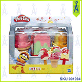 HB PLAY-DOH ICE POP N CONES E5348/E5332