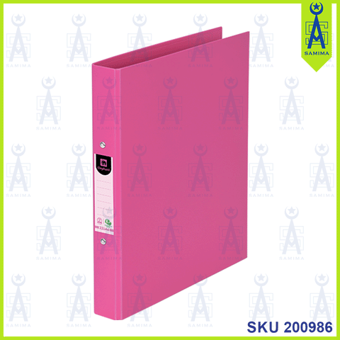 ELEPHANT 221A4 SPECTRUM 2 RING FILE PINK