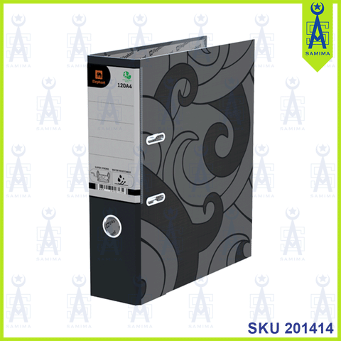 ELEPHANT FILE 120A4 3'' COVER DESIGN 120A4 ASST
