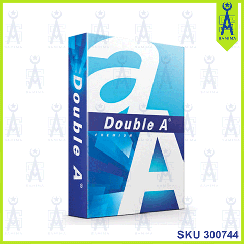 DOUBLE A PREMIUM PAPER F4 80GSM 500'S / RIM
