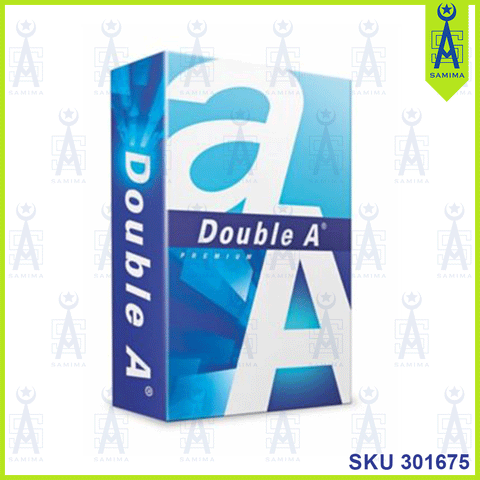 DOUBLE A PREMIUM PAPER  A5  80GSM 500'S / RIM