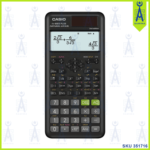 CASIO SCIENTIFIC CALCULATOR FX-85ES PLUS 2nd EDITION