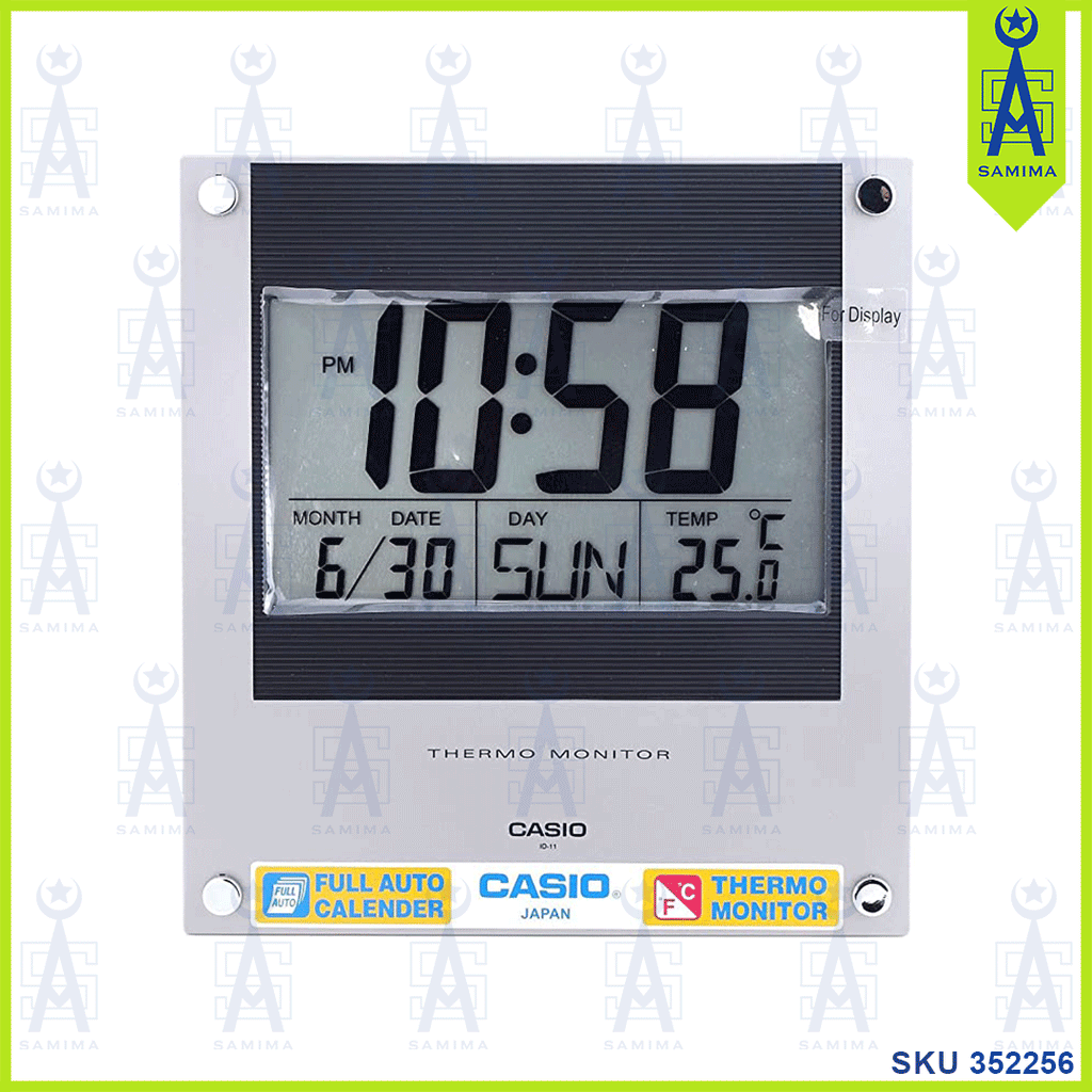 Casio wall clock clearance online