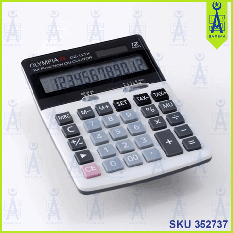 OLYMPIA DESKTOP CALCULATOR 12 DIGIT DZ-12TX