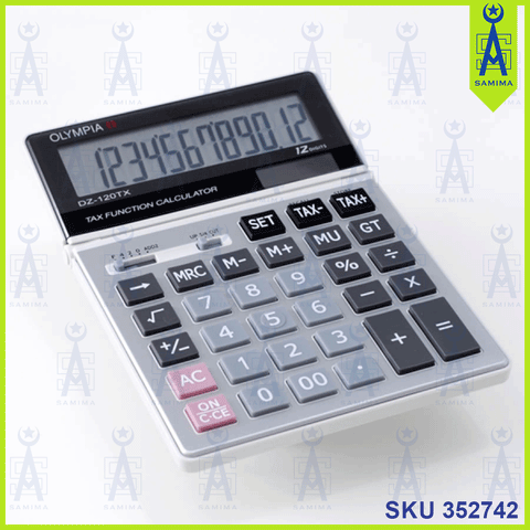 OLYMPIA DESKTOP CALCULATOR 12 DIGIT DZ-120TX